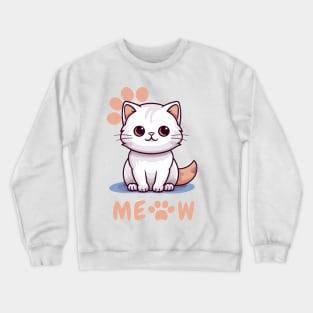 CAT MEOW Crewneck Sweatshirt